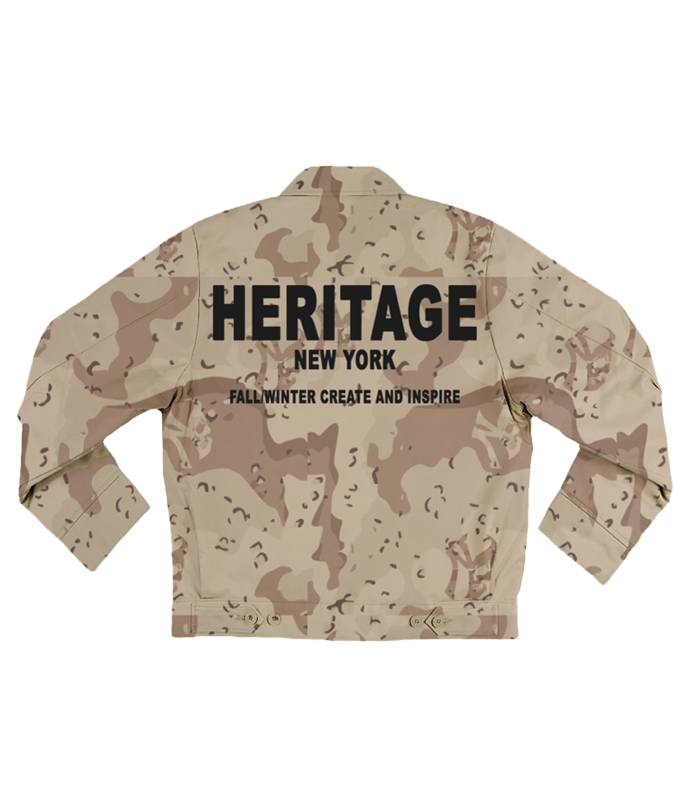 Desert Camo Work Jacket – Rich Heritage