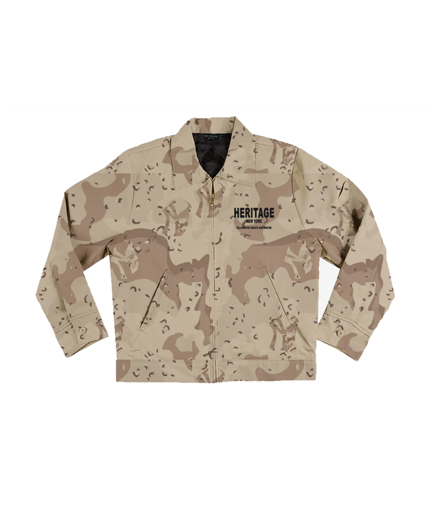 Desert 2025 camo windbreaker